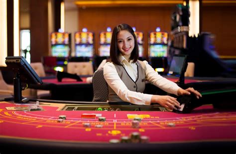 Asian Dealer Casino Images 